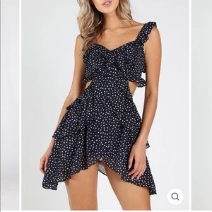 new small cut out honey punch dress